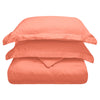 Coral King Cotton Blend 300 Thread Count Washable Duvet Cover Set