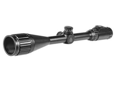 6-24x50 AO True Hunter Rifle Scope, EZ-TAP, Ill. Mil-Dot Reticle, 1/4 MOA, 1" Tube, Weaver Rings