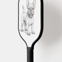 French Bull Dog Pickleball Paddle