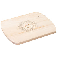 Taurus Birth Sign Hardwood Cutting Board