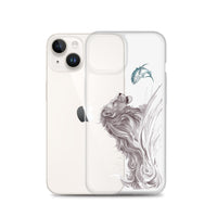 Hungry Leo Lion Clear Case for iPhone®