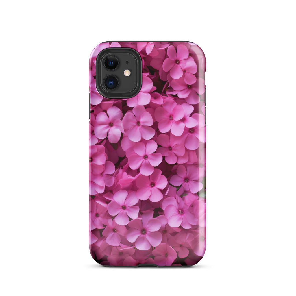 Pink Impatiens Floral Tough Case for iPhone®