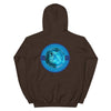 Retro Capricorn Birth Sign Front & Back Print Hoodie