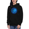 Original Retro Aquarius Birth Sign Hoodie