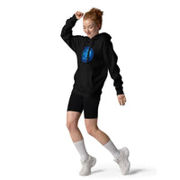 Original Retro Aquarius Birth Sign Hoodie