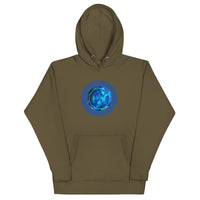 Original Retro Aquarius Birth Sign Hoodie