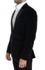 Black striped slim MARTINI blazer