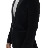 Black striped slim MARTINI blazer