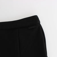 Black Straight Pencil Skirt