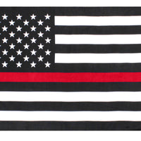 Thin Red Line US Flag