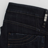 Blue Cotton Stretch Slim Fit Jeans