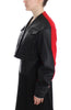 Black Short Croped Coat Bomber Jacket