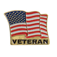 Veteran US Flag Pin