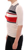 White Shortsleeve Cotton Polo T-shirt