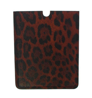 Leopard Leather iPAD Tablet eBook Cover Bag