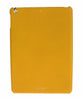 Yellow Leather Tablet Ipad Case Cover