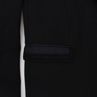 Black Torero Slim Fit Stretch Blazer