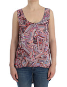 Multicolor sleeveless top