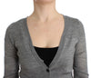 Gray lightweight cardigan