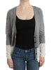 Gray lightweight cardigan