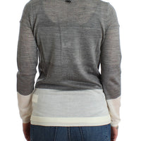 Gray lightweight cardigan