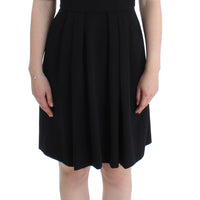 Black short sleeve venus dress