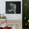 Vodka Tonic with Lime on Canvas Gallery Wraps