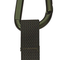 Jumbo 80MM Carabiner With Web Strap Key Ring