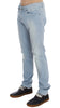 Blue Denim Cotton Stretch Slim Fit Jeans