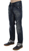 Blue Wash Cotton Denim Regular Fit Jeans