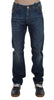 Blue Wash Cotton Denim Slim Fit Jeans