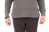 Gray Runway Netz Pullover Netted Sweater