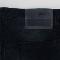 Blue Wash Cotton Stretch Slim Fit Jeans