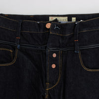 Blue Cotton Regular Straight Fit Jeans