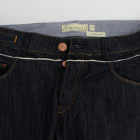 Blue Cotton Regular Straight Fit Jeans