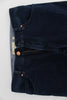 Dark Blue Cotton Slim Skinny Fit Jeans