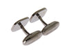 Silver Brass Multicolor Stone Cufflinks