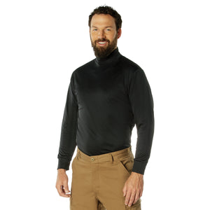 Moisture Wicking Mock Turtleneck