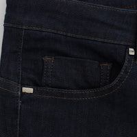 Blue Cotton Blend Slim Fit Jeans