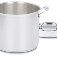 Cuisinart 766-26 Chef's Classic 12-Quart Stockpot with Cover, Brushed Stainless