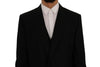 Black Wool Slim Fit 3 Piece Suit