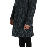 Blue Camouflage Trench Trench