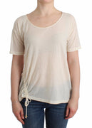 Beachwear White T-Shirt Top Blouse