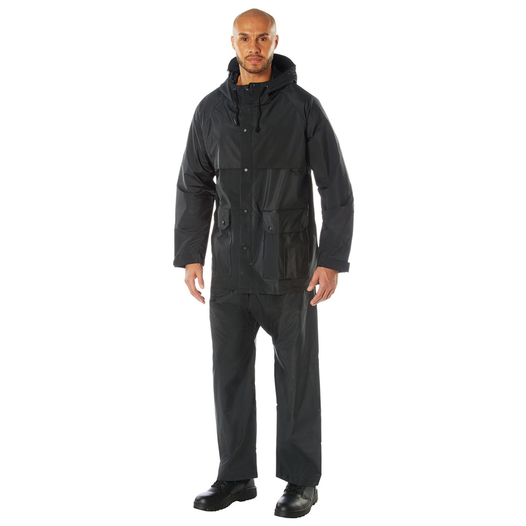 2 Piece Microlite PVC Rainsuit