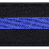 Thin Blue Line Patch - Hook Back