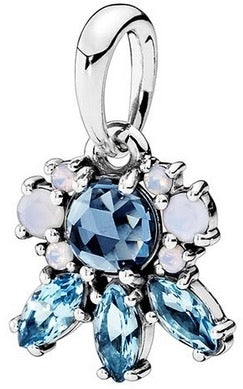 Pandora 390391NMBMX Blue Crystal Dangling Charm Pendant