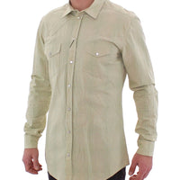 Green Yellow Checkered SICILIA Casual Shirt