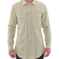 Green Yellow Checkered SICILIA Casual Shirt