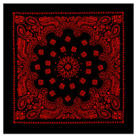 Trainmen Paisley Bandana - 22" X 22"