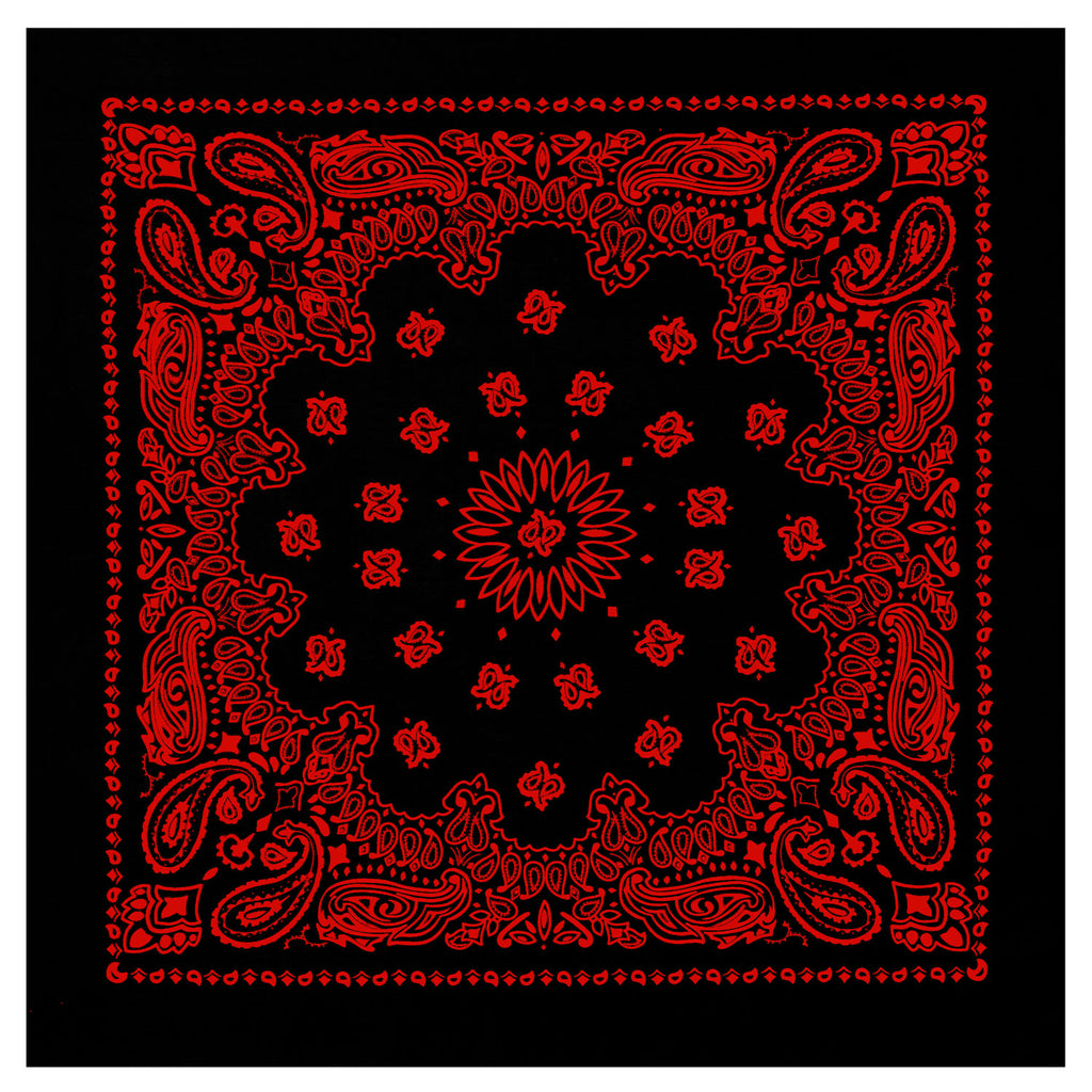 Trainmen Paisley Bandana - 22" X 22"